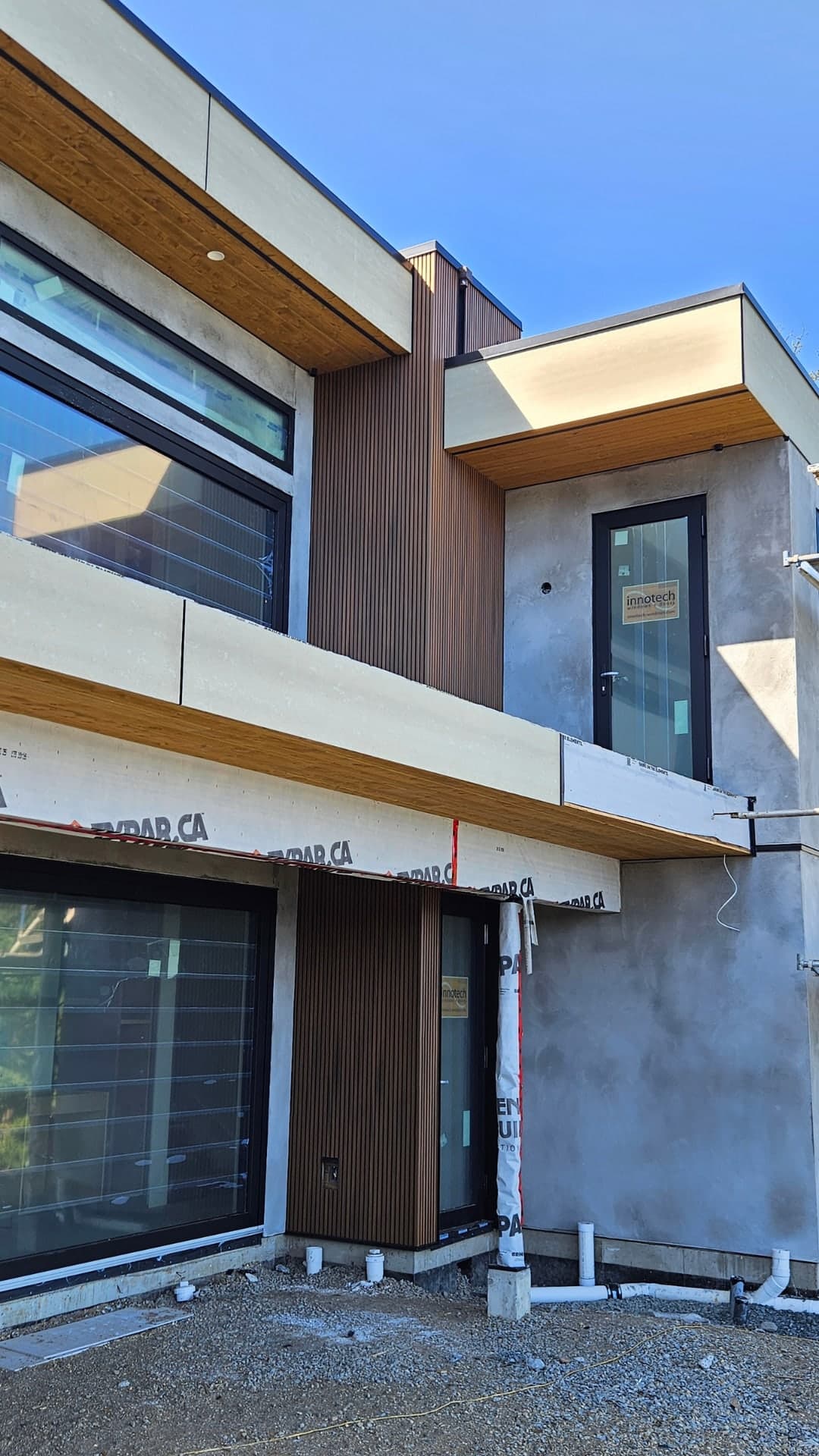 New Build · Fascia & Slat Accents — before